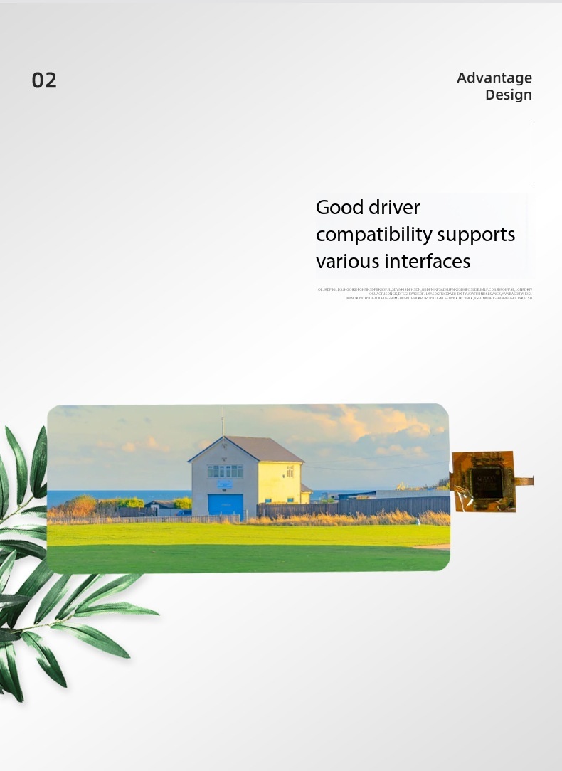6.8 inch IPS TFT LCD Module with 480RGBx1280 Resolution and MIPI Interface