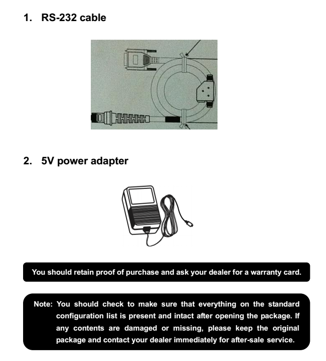 Supermarket Handheld QR Code Barcode Scanner 1.75W Scanning LCD Code