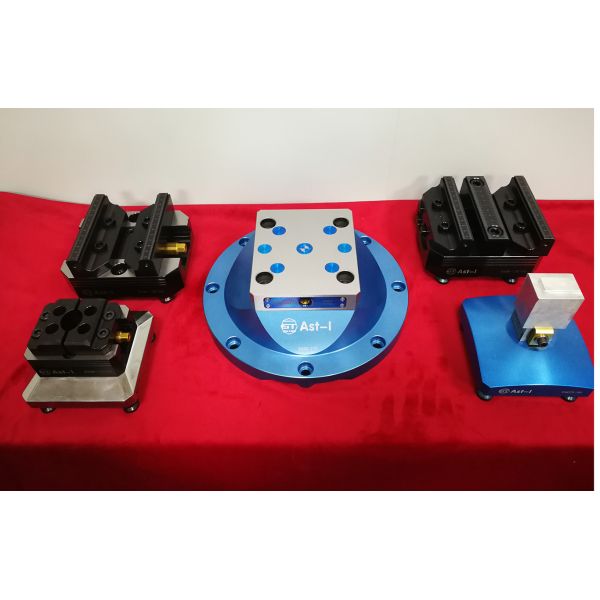 Manual 5 Axis Self Centering Vise / Cnc Milling Machine 0.02mm