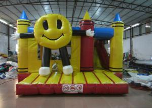 Buy cheap Big inflatable smiling face combo inflatable happy face crayon combos PVC inflatable combo product