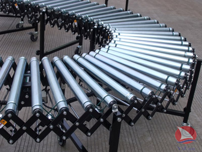 Flexible Expandable Motorized Roller Conveyor,Powered Roller Conveyor