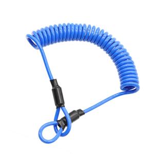 China Multi Function Coiled Tool Lanyard Anti Theft Elastic Bungee With Loop Ends on sale