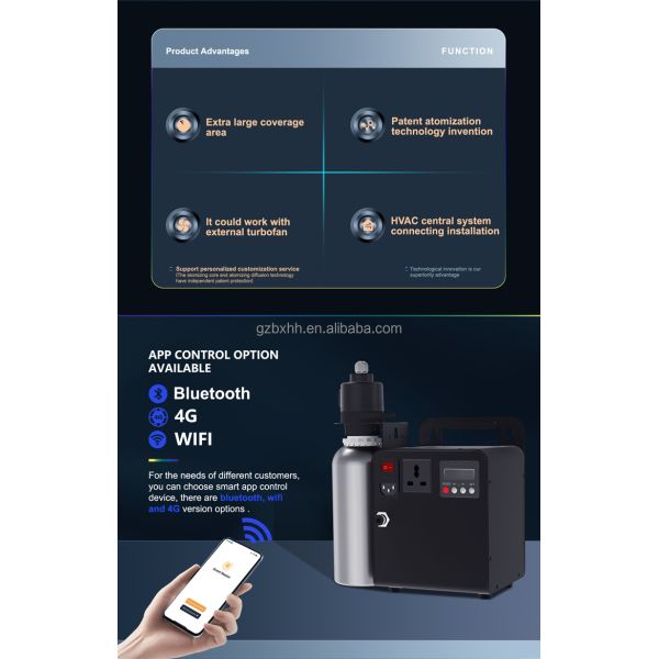 Upscale HVAC Scent Diffuser Machine Affordable Boutique Home Aroma Diffuser