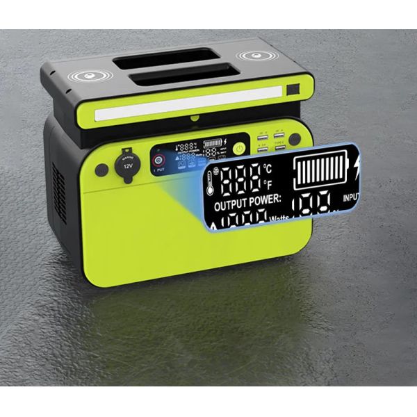 OEM ODM LiFePO4 lithium battery 500w Portable Solar Power Station Generator Lithium With LED Display