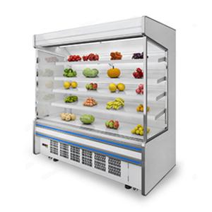 China Commercial Supermarket 3m Fruit Vegetable Open Display Cooler on sale
