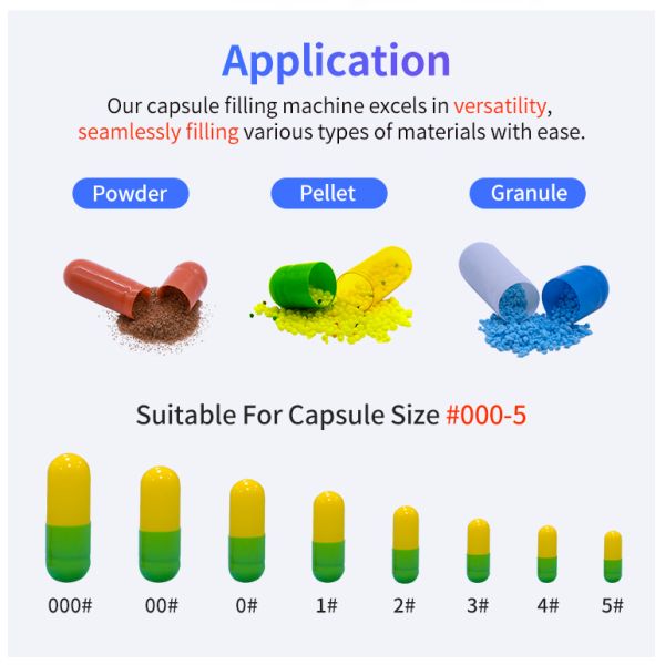NJP-1500D Fully Automatic PLC Control Capsule Filling Machine