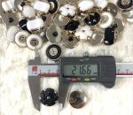 wholesale large quantity plastic shirt coat button shine stone button for