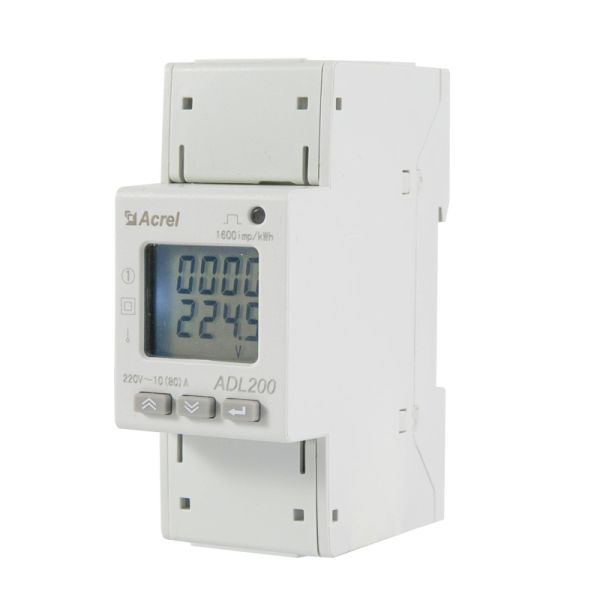 KWh Class 1 ADL200 Din Rail Energy Meter With Digital LCD Display