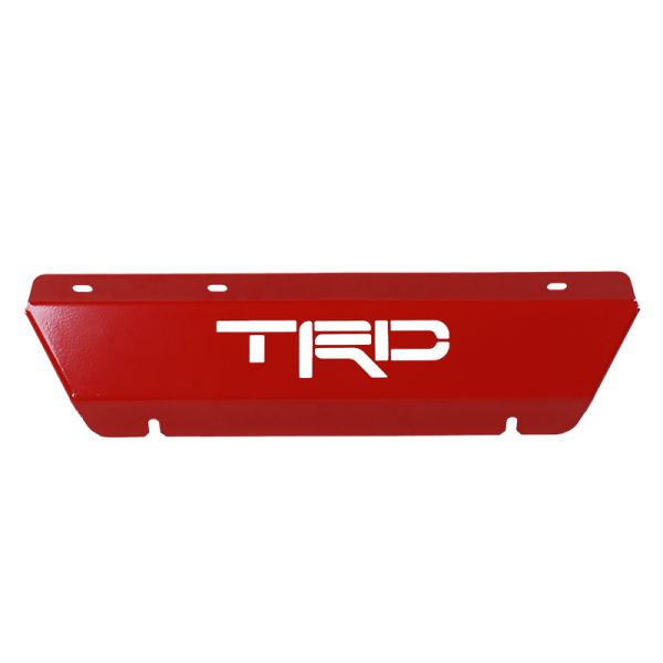 Under Guard Pickup Truck Skid Plate Steel Red Engine Protecting Cover For Toyota Tacoma