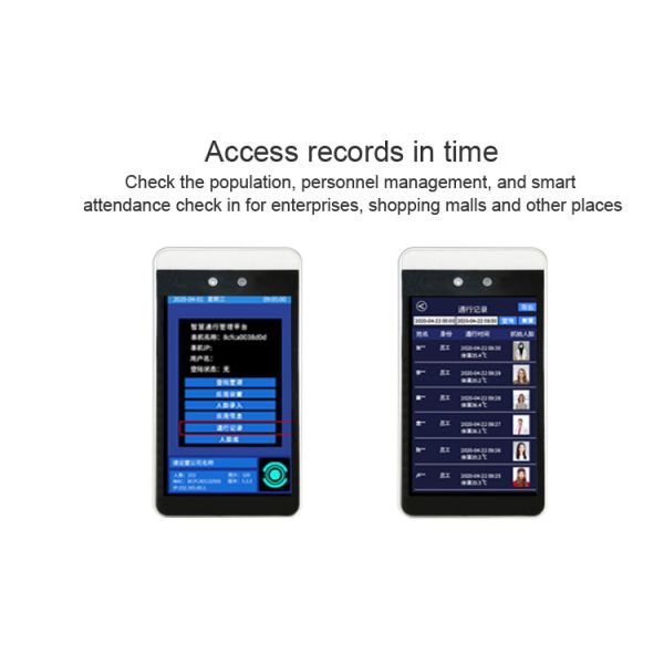 Wall Mounted LCD Infrared Face Recognition Thermometer