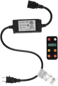 Buy cheap 150w 2 Prong Plug Ir Outdoor String Light Dimmer product