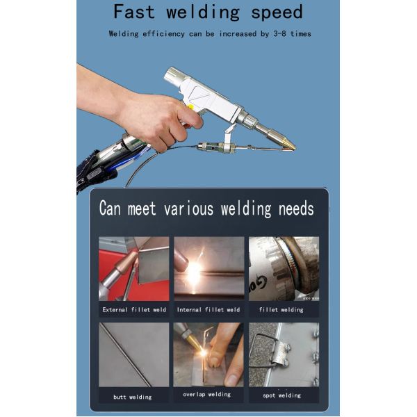 Laser Welding Machine for Metal Cutting and Cleaning 5 in 1 Handheld Raycus Fiber Laser Welder