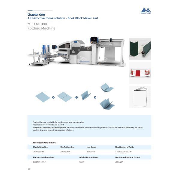Folding Machine For Medium Long Running Jobs