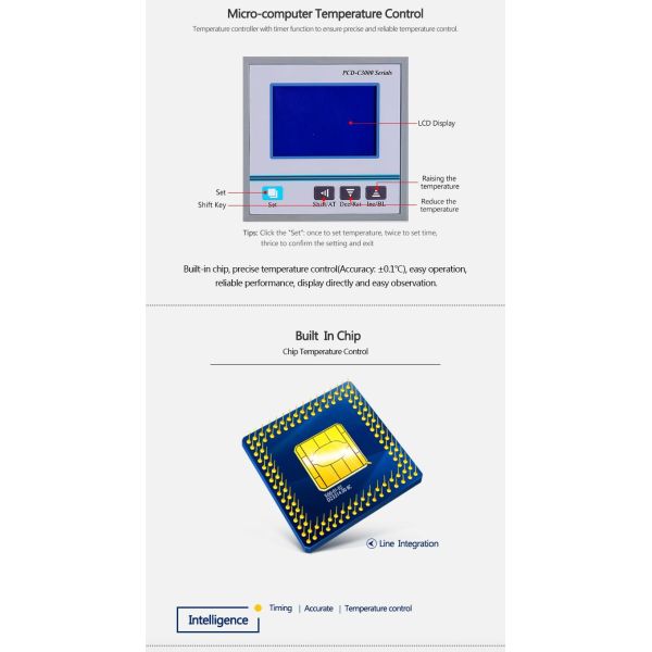 Stainless Steel Lab Drying Oven DHG-9620A Model 4000W Input Power 620L Volume