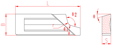 Difficult-to-Machine Materials Try CNC Reaming Insert HYL220603-4 with PVD Coating HYB208 Additional Coating Options