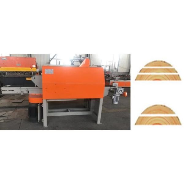 Log production line Multirip Saw Machine multiple blades ripsaw for log diameter 500mm