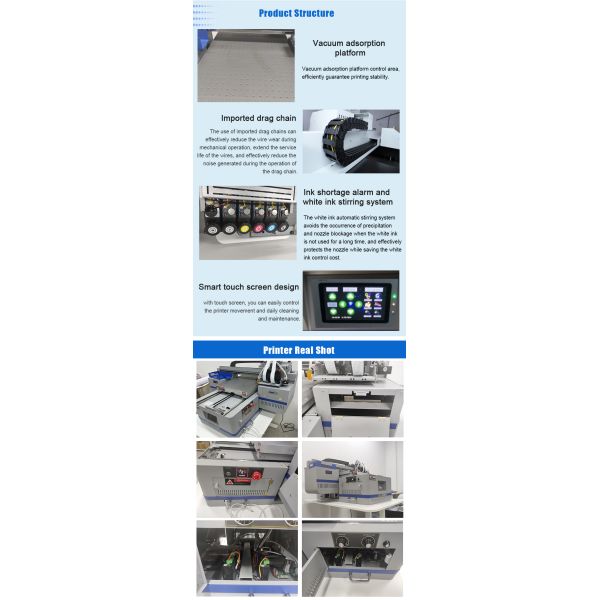 Best Price UV Flatbed Printer Can Print Both Flatbed Rigid Board, Also Print Rotary Bottle Customized Uv Printer