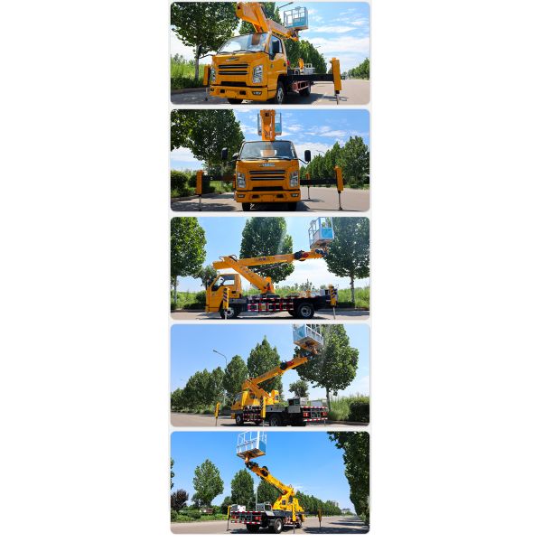 23m 27m 28m 30.5m customized telescopic boom man lift aerial work platform truck
