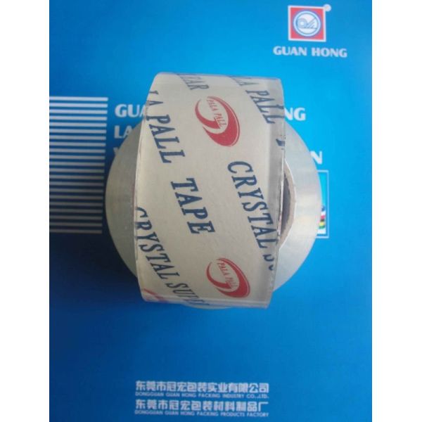 Beautiful Clear Packing Tap , Single Sided Self Adhesive Custom Packaging Tape