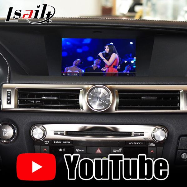4GB Lexus GS Android Video Interface Control by joystick included NetFlix, CarPlay ,Android Auto for GS450h GS200t