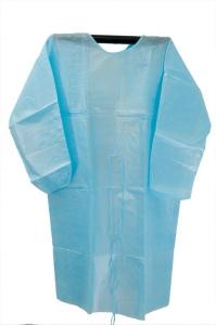 Buy cheap Pharmaceutical Disposable CPE Apron Customized Logo Eco Friendly Material product