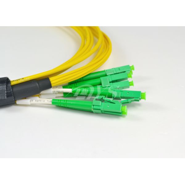 MPO-LC/APC 8 Core Fiber Optic Patchcord MPO To LC Patch Trunk Cables Elite Low Loss