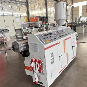 China HDPE Single Screw Extruder Plastic Extrusion Making Machine on sale