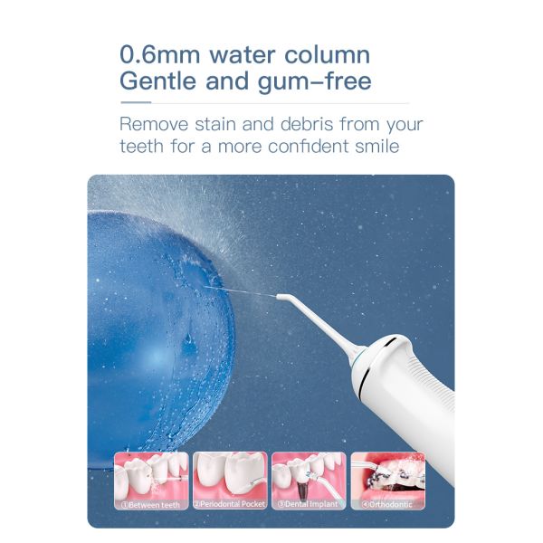 DIY Operation IPX7 Grade Nicefeel Oral Irrigator