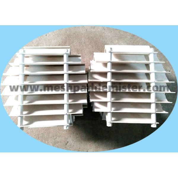 235mm Pp Rectangular Vane Pack Mist Eliminator