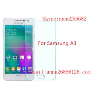 China Samsung A3 glass screen protector on sale
