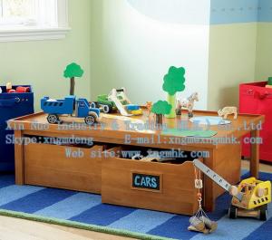 Buy cheap Tables of wooden toys, wooden storage toy table, wooden storage table, wooden table product