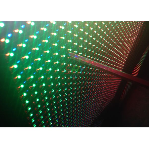 10mm Front Maintenance LED Display Cabinet Waterproof For Advertising