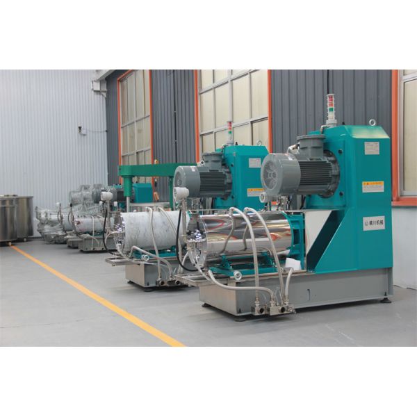 Precision Grinding 100L High Flow Horizontal Sand Mill For Nano Scale Applications
