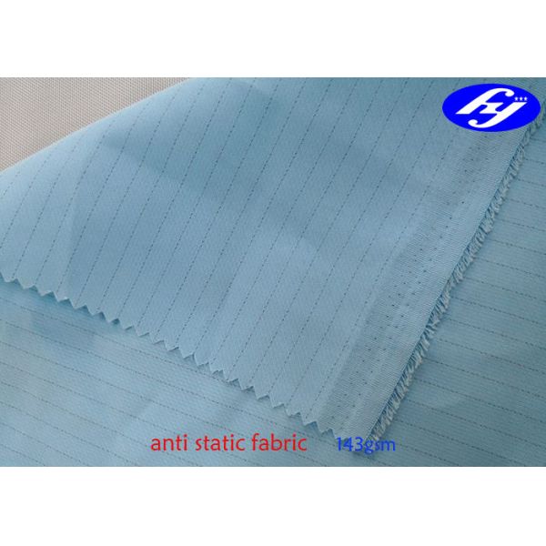 Quality 57/58" Plain Weaving Polyester Anti Static ESD Fabric for sale