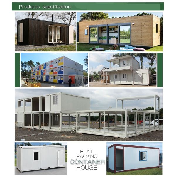 SC Standard Neat Clean Small Container Prefab House Well Equipped