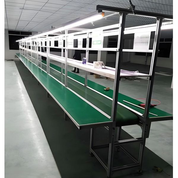 High-Capacity Belt Assembly Line For Microwave Oven