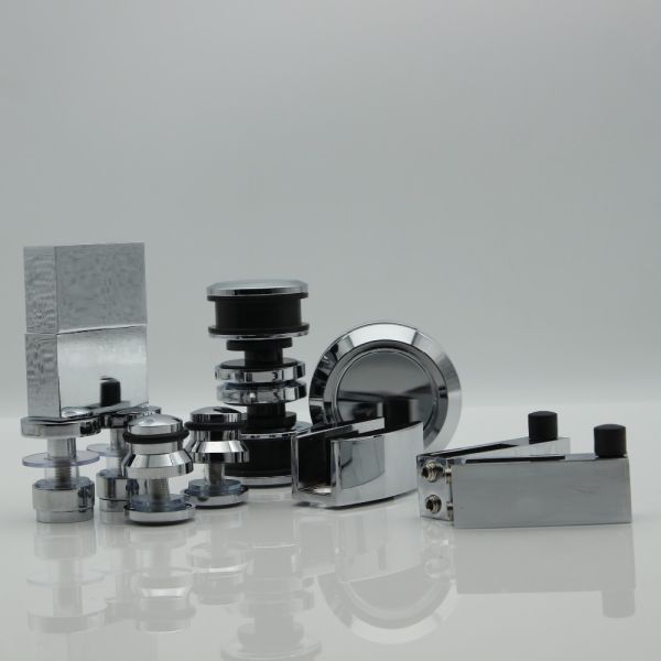 Sliding Door Kit Open Style Sliding with 304 Stainless Steel 25*2.0mm Solid Round Bar