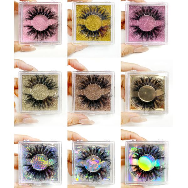 Natural Black Silk Strip Lashes , Handmade 3D Silk Lashes