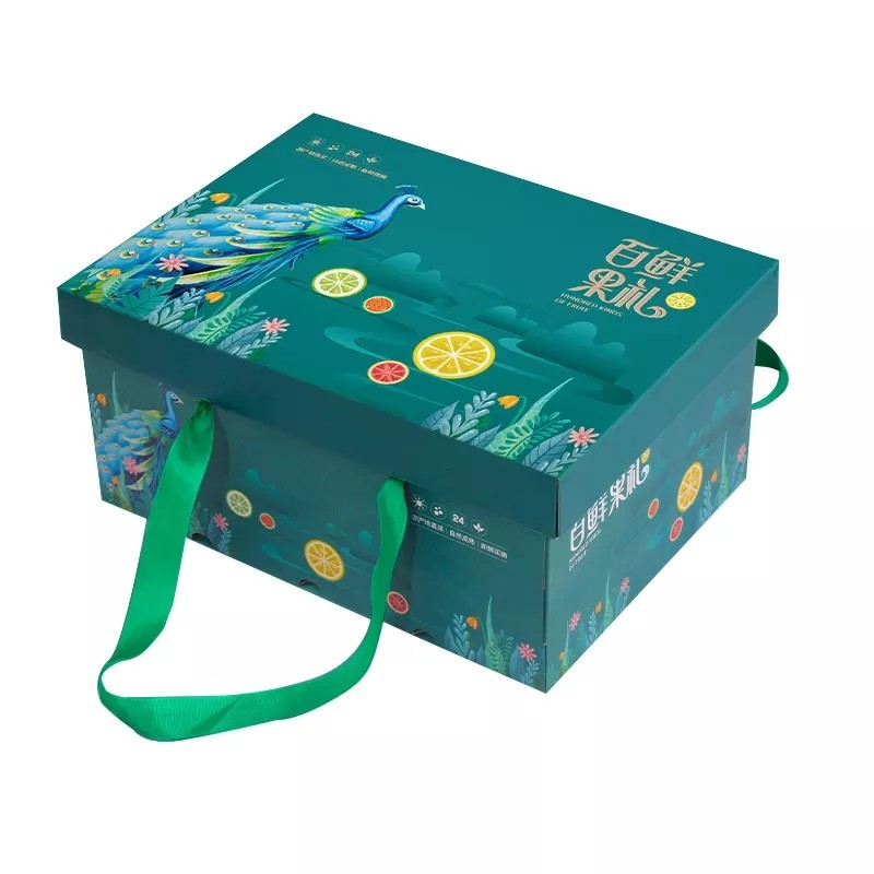Buy cheap Custom Printed Fruit Packaging Boxes OEM ODM Vegetable Packing Box product