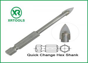 Buy cheap Quick Change Metric Masonry Drill Bits For Glass / Ceramic / Porcelain product
