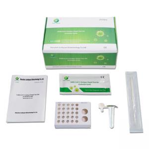 China Covid 19 Rtk Ag Self Test Kit 25 Tests/Kit Results In 15 Min on sale