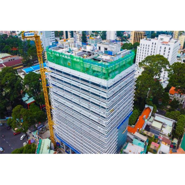 Heavy Duty Multi Rise Modern Prefab Office Buildings Easy Install