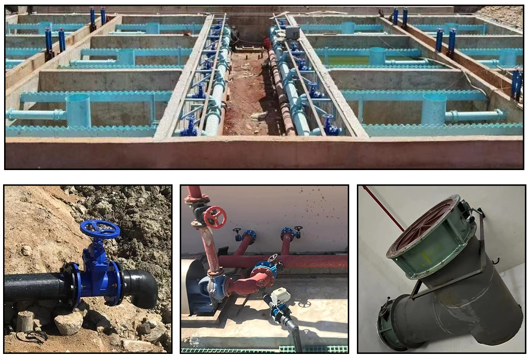 Customized Port Size DN300 Rubber Lined EPDM Lining Flange Butterfly Valve