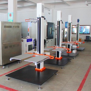 Test Height 40-150cm Packaging Testing Instruments Two Wings Rustproof