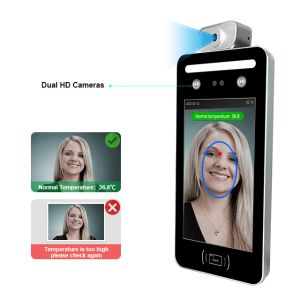 Buy cheap Temperature Detect Face Recognition Access Control Attendance product