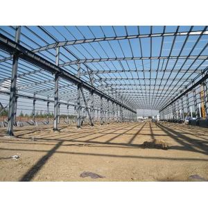 Buy cheap Painted Surface Treatment Custom Steel Sheds Galvanized Pre Engineered product