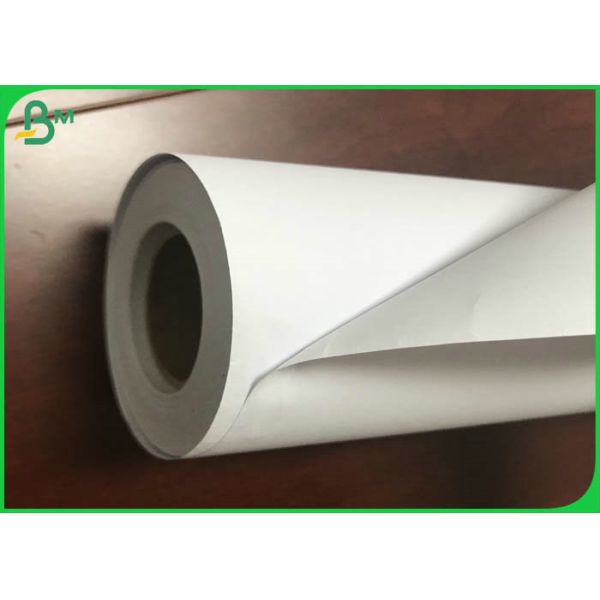 plotter paper 36 Inch * 150m 80gsm CAD Plotter Paper Roll For Garment Drawings