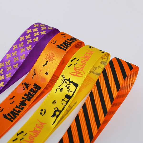 Custom Logo Decorative Fabric Ribbon Ink Printing Type 3 - 100MM Width