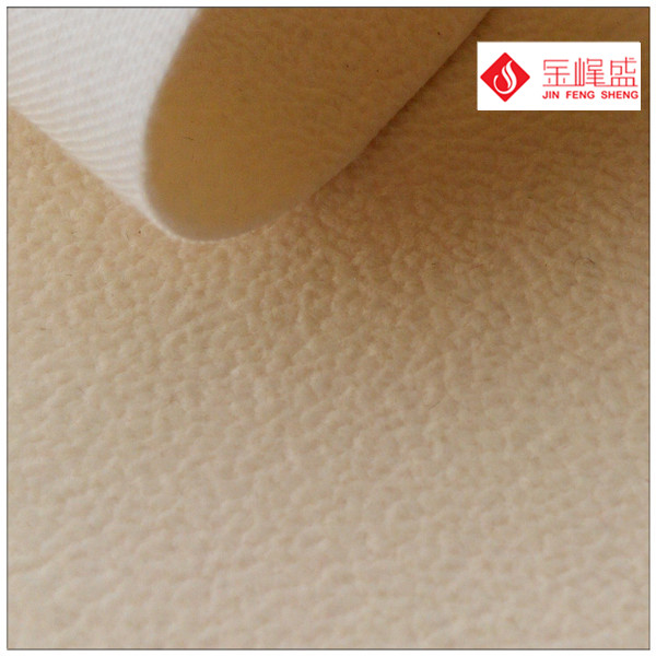 Spunlace Pig Pell Flocking Fabric , 152 CM Width Zeer Tricot Lining Fabric