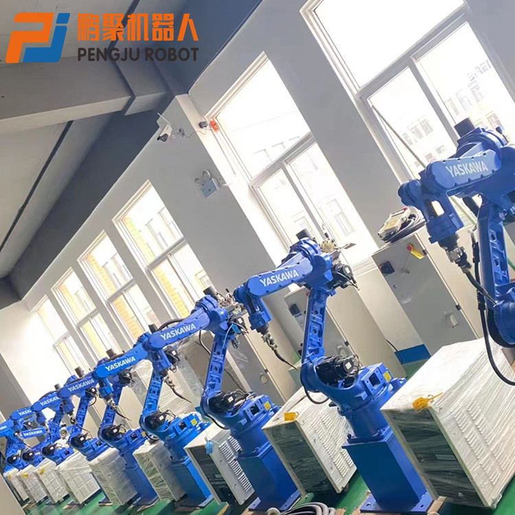 Industrial Welding MA1400 Yaskawa Used Robotic Arm With 3kg Payload With Control Cabinet 6 Axis